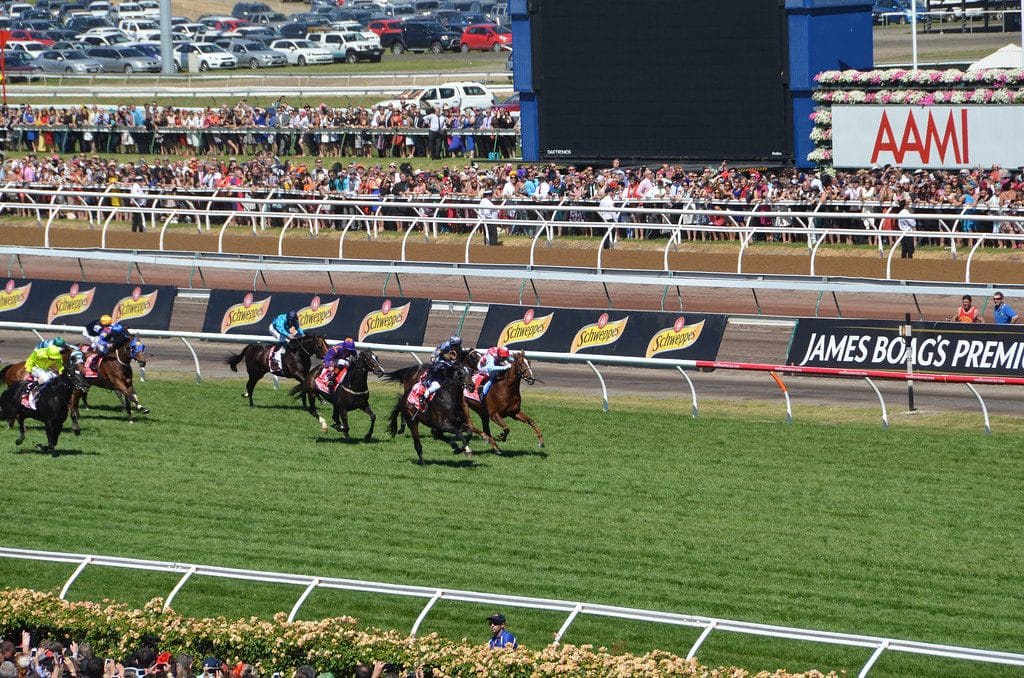 Melbourne Cup Horse Race 